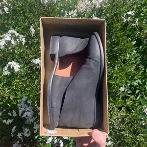 Free People Leather Flat Booties - “Flat Royale”